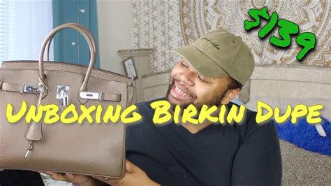 Unboxing of Ainifeel 35cm (Hermès Birkin Inspired Bag